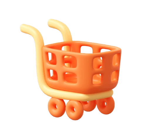 orange cart